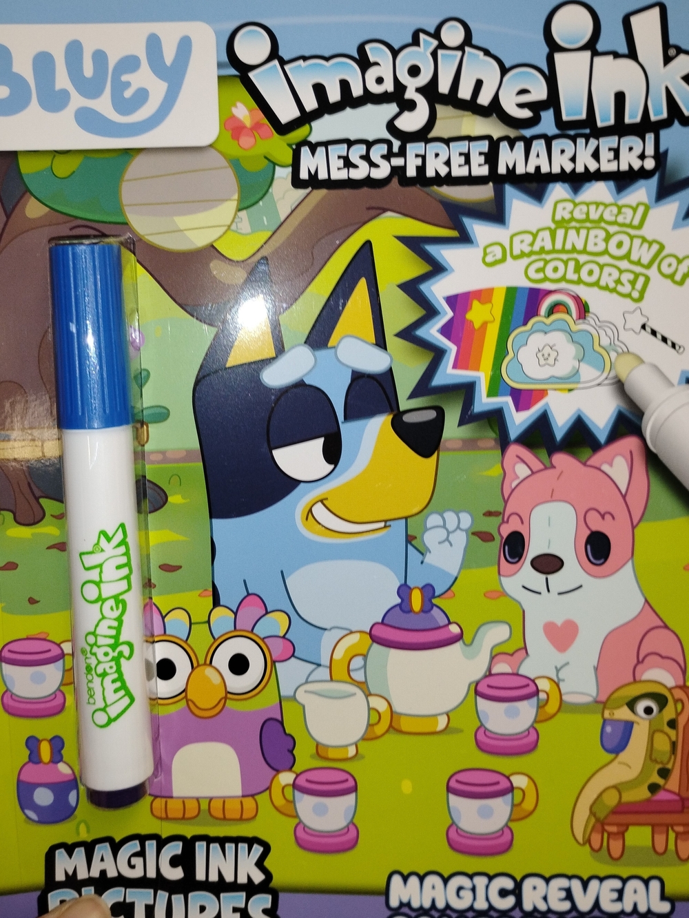 Bluey Imagine Ink Mess-Free Marker Set